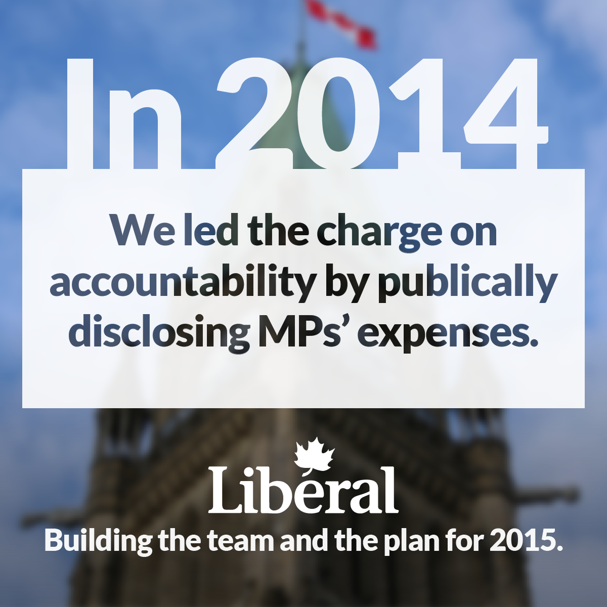 In 2014 accountability