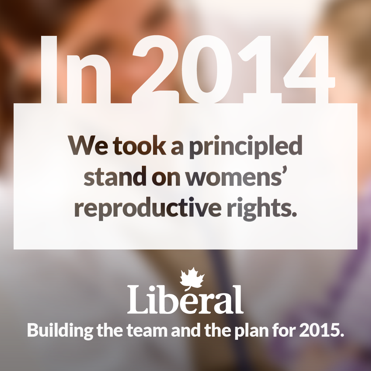 In 2014 women's rights