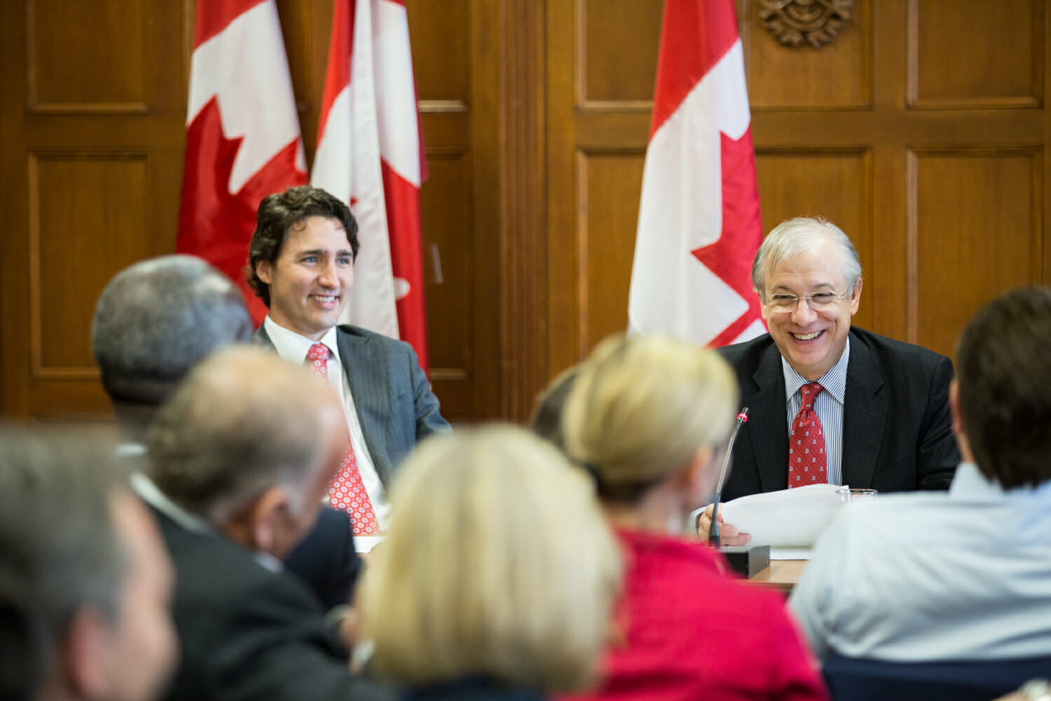 Justin introduces newly nominated Liberal candidates to Caucus. Ottawa, On. June 11, 2014.