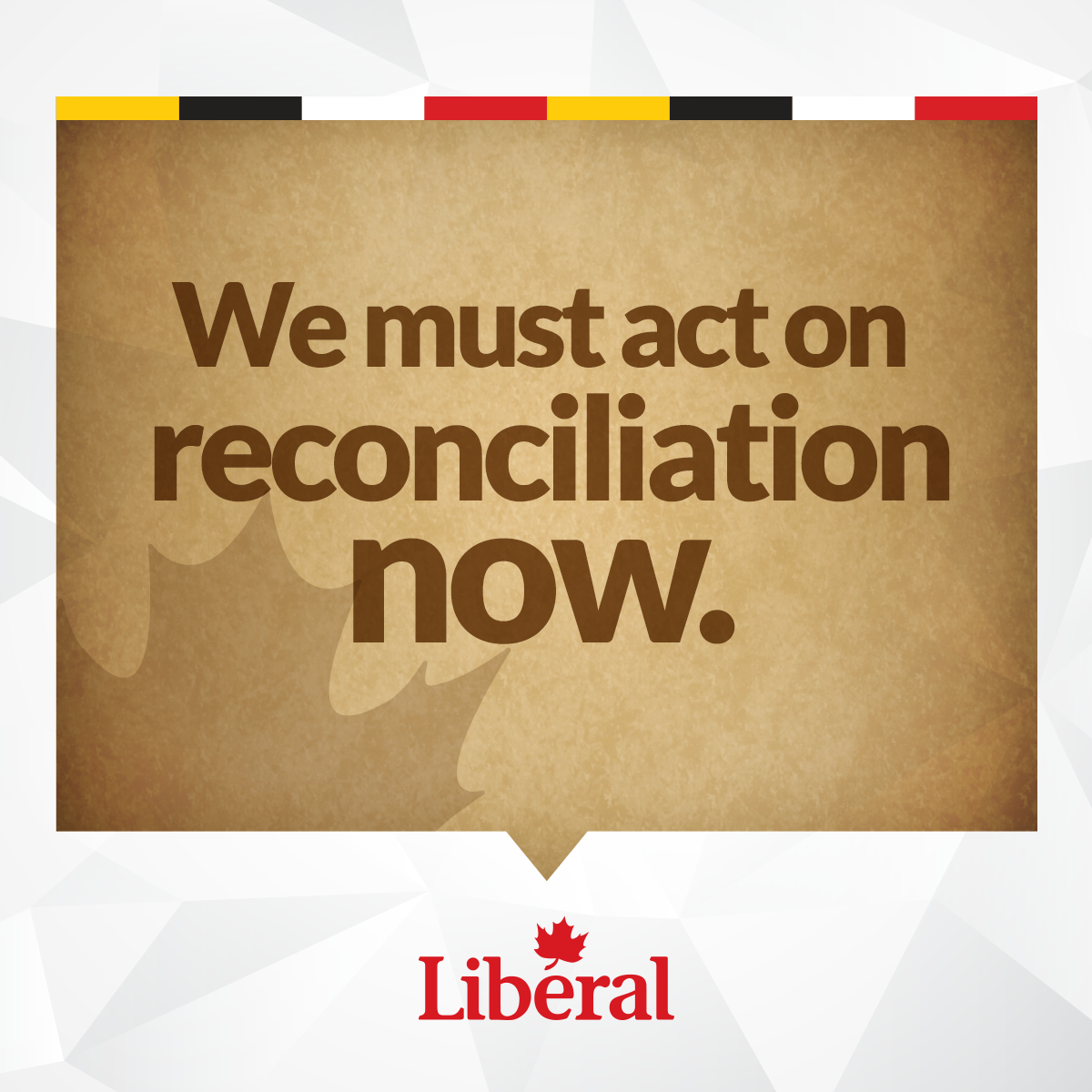 Reconciliation now
