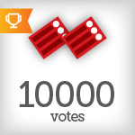 10 000 votes - Attient le 16 mars